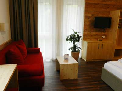 Beispielfoto für das behindertengerechte Zimmer im Freinerhof